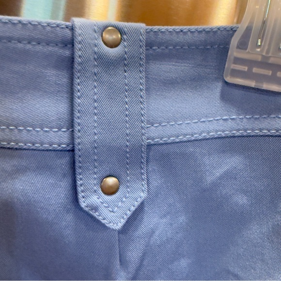 Express Blue‎ Pencil Skirt with Pockets - Picture 9 of 12